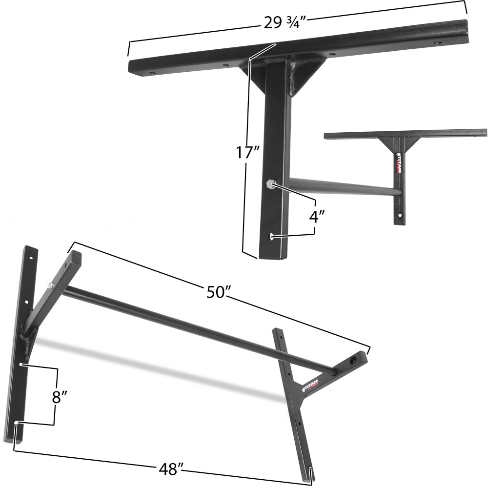 Titan Adjustable Height Hd Pull Up Bar