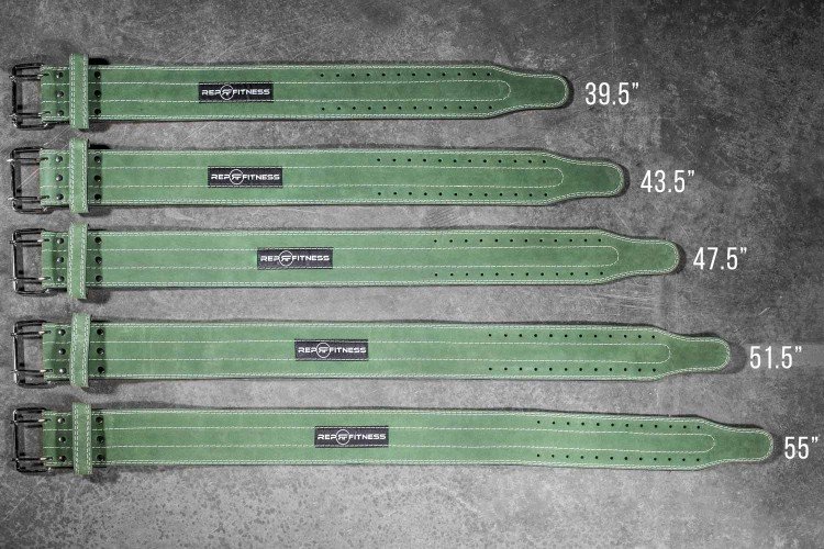 REP 4-Inch Green Lifting Belt