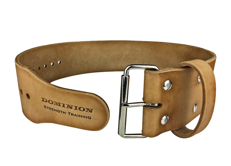 Dominion 4-Inch Single Ply Leather Belt