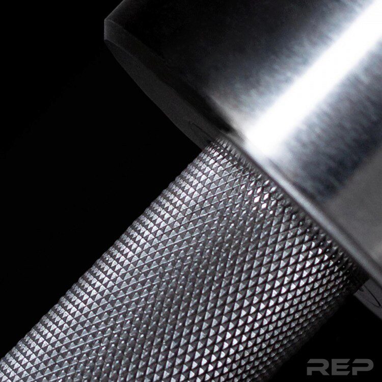 REP Deep Knurl Power Bar EX