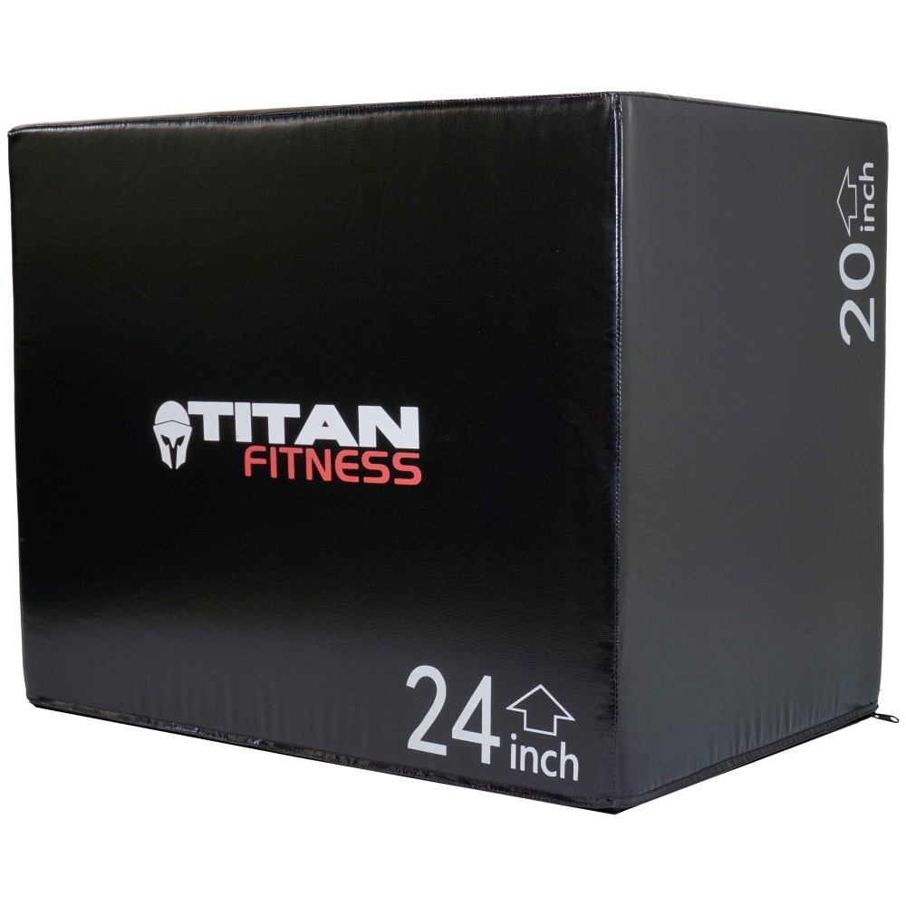 Titan 3 in 1 Soft Foam Plyometric Box Garage Gym Reviews