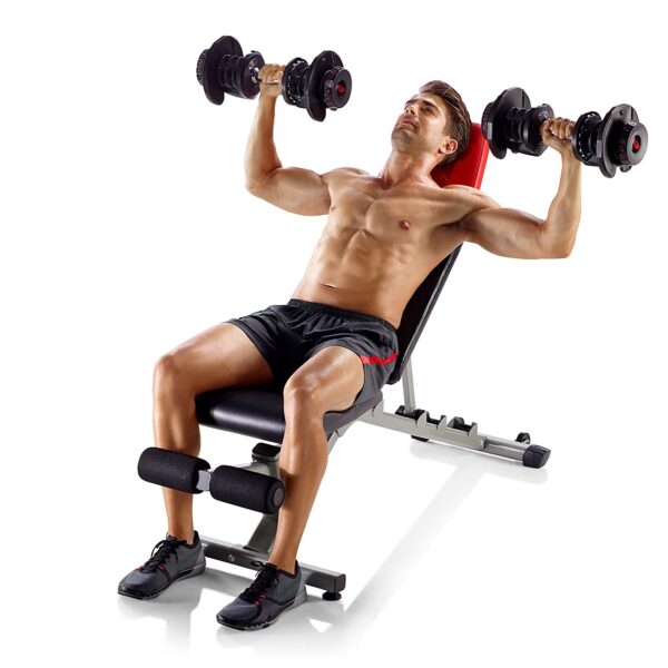 Selecttech 1090 online adjustable dumbbells