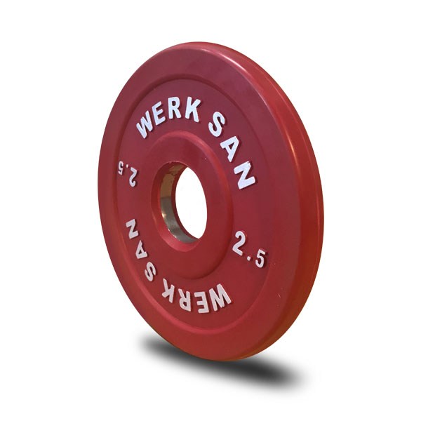 Werksan IWF Competition Rubber Fractional Plates