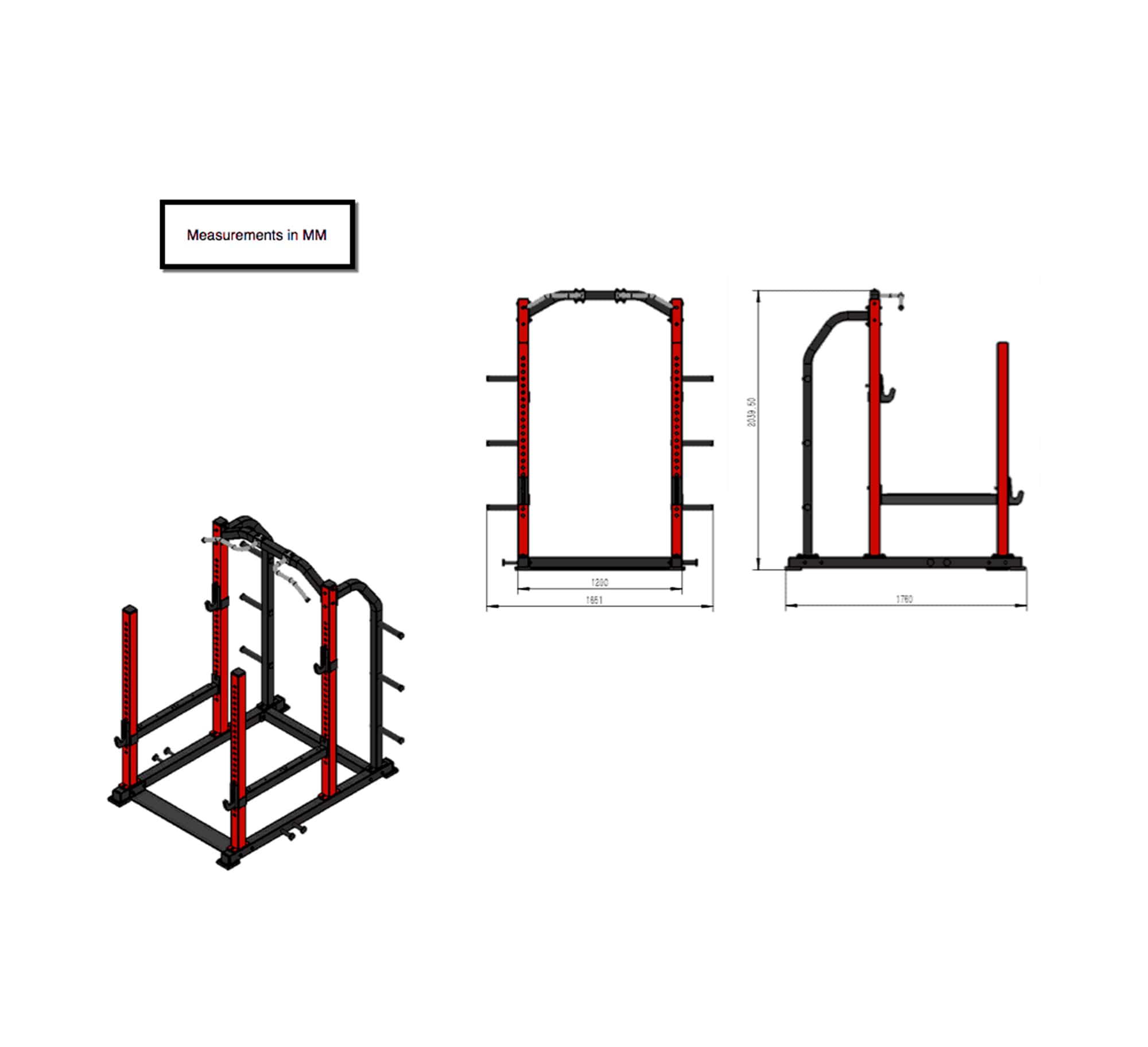 Bells of Steel Commercial Grade Squat Rack 4.0