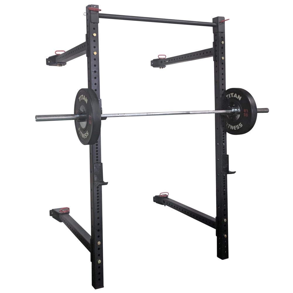 Titan wall mounted squat rack sale