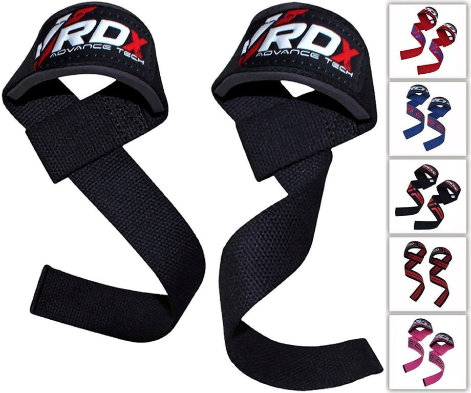 RDX Weight Lifting Straps with Padded Wrist Support