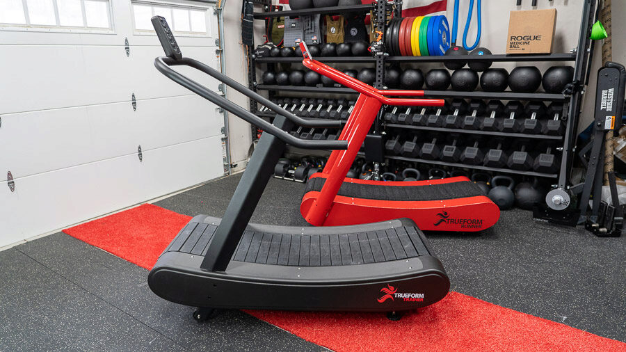 Shot of the TrueForm Trainer and TrueForm Runner