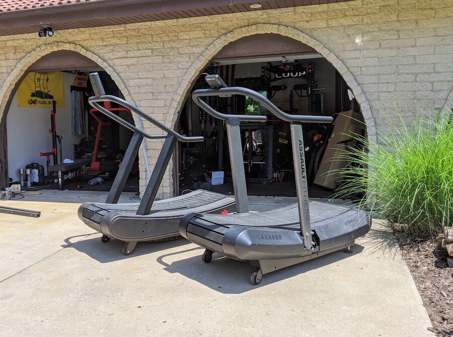 TrueForm Trainer and Assault Air Runner side by side