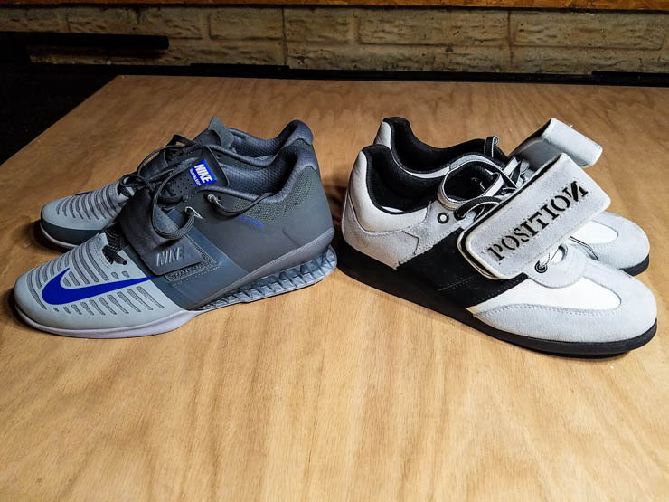 Position Weightlifting Eastwood Shoes vs nike romaleos 3
