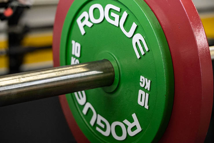 10kg rogue Calibrated Steel Powerlifting Plates