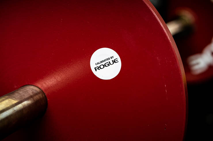 rogue Calibrated Steel Powerlifting Plates