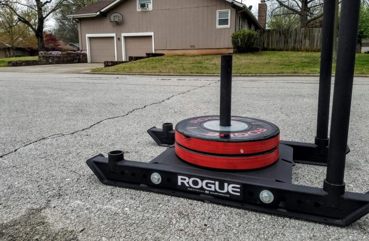 Torque Fitness TANK Sled outdoors
