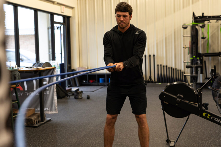 Man using Inertia Wave