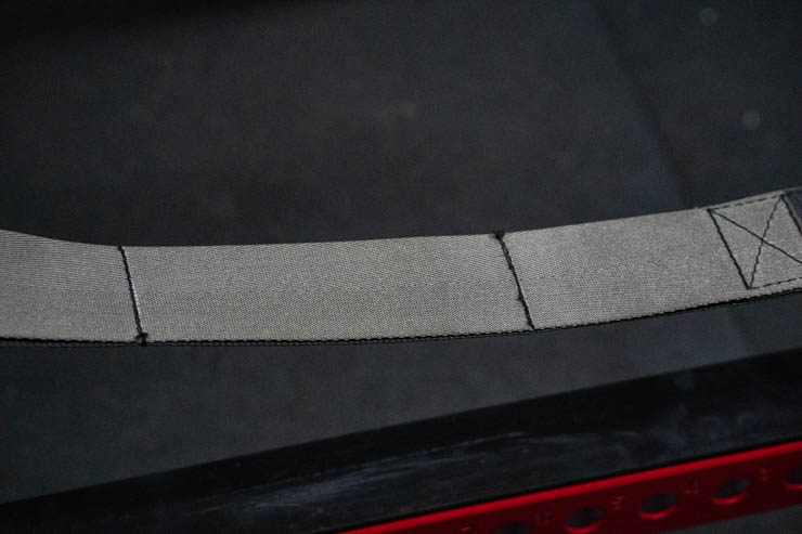 Sorinex Base Camp Squat Rack safety strap features