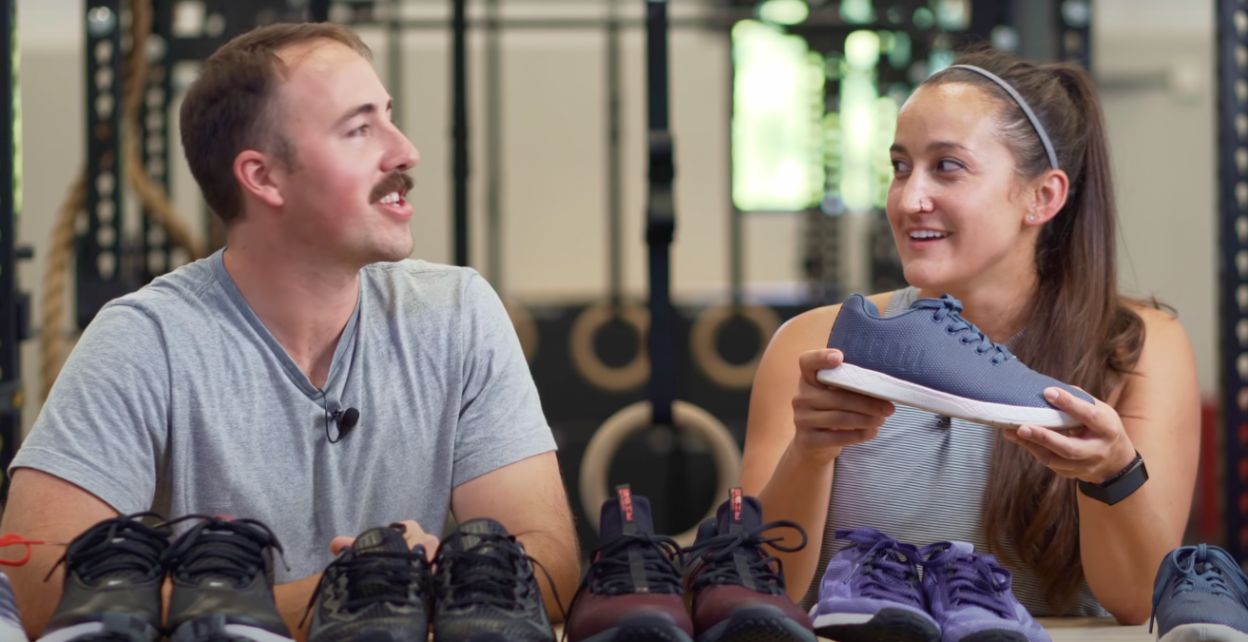 coop and kate comparing the NOBULL Training Shoes vs. Other CrossFit Shoes