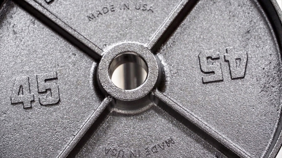 45 pound Rogue Deep Dish Plate