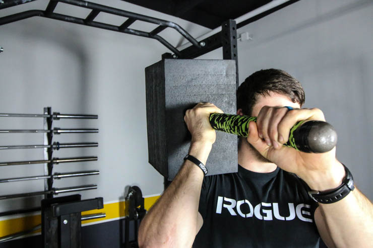 man holding the BAMF Hammer