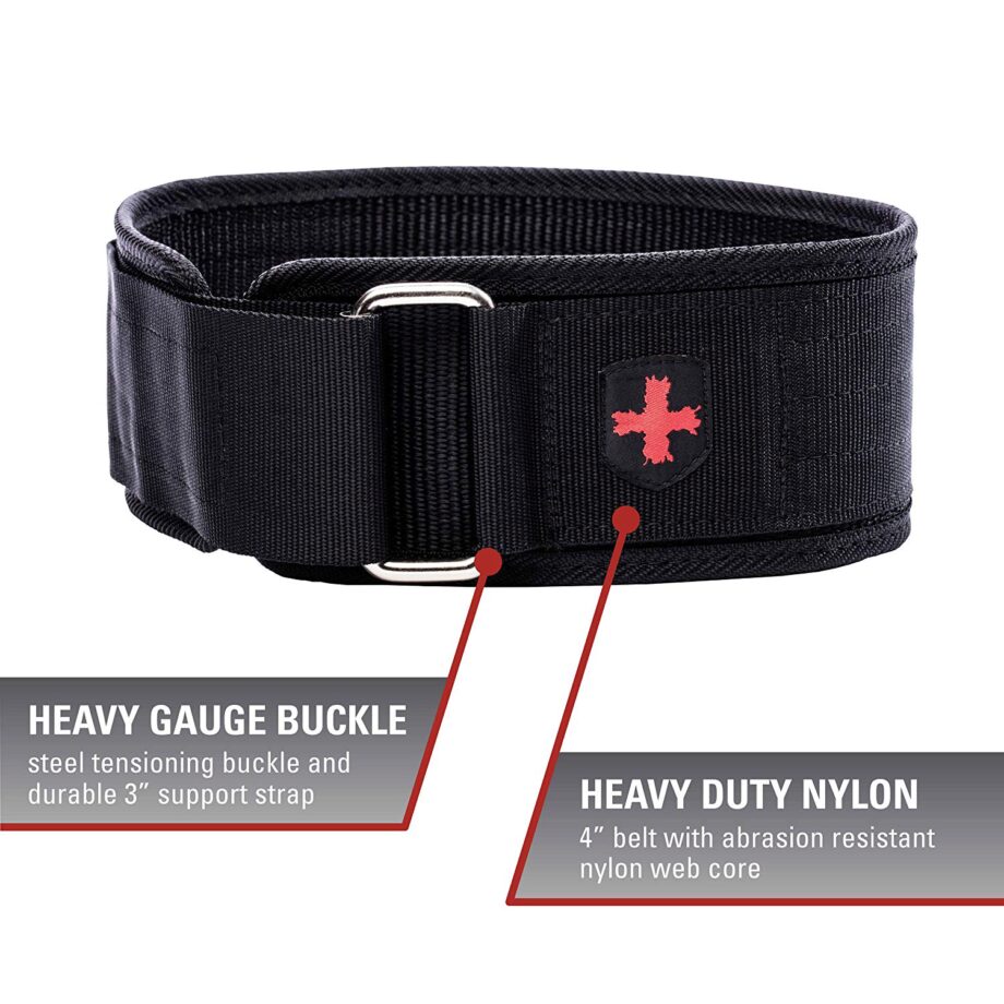 Harbinger 4-Inch Nylon Weightlifting Belt