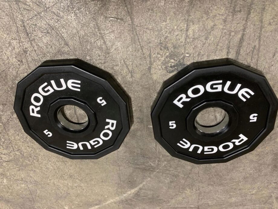 New Iron Grip Urethane 12-Sided Olympic Plates (3,655 lbs)