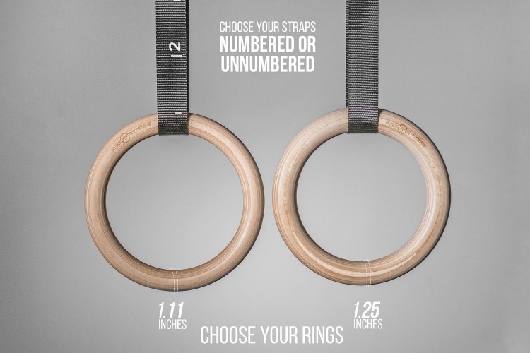 REP Wood Gymnastic Rings