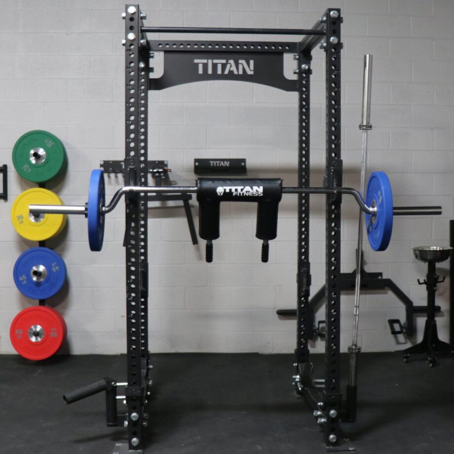 Titan Safety Squat Olympic Bar V2 Garage Gym Reviews