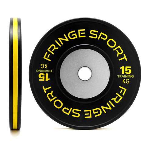 Fringe Sport KG Black Training Competition Bumper Plates