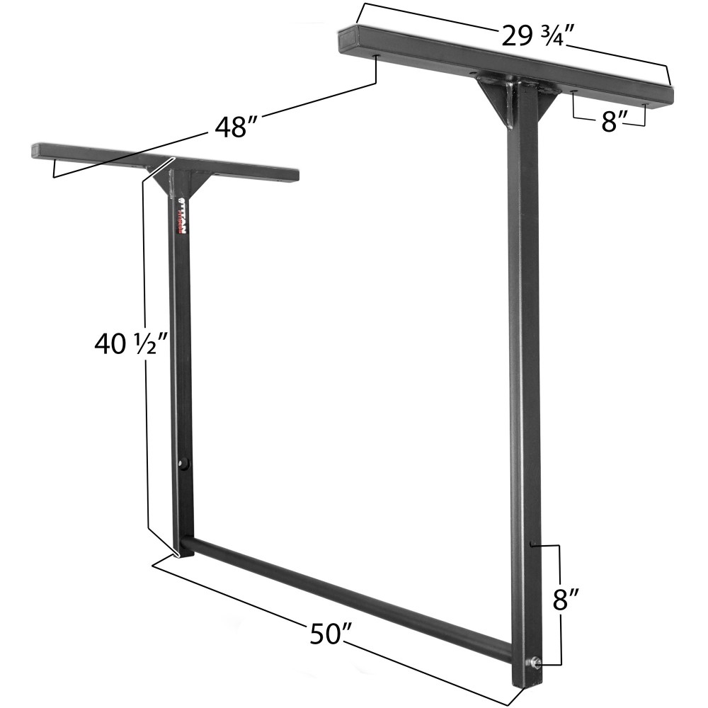 Titan Adjustable Height HD Pull Up Bar