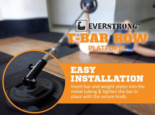 EVERSTRONG T Bar Row Platform Garage Gym Reviews