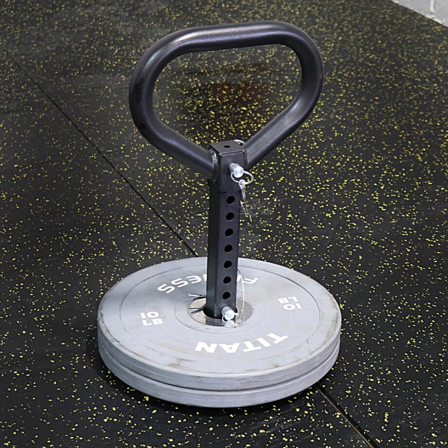 Titan Fitness Plate Loadable Kettlebell Garage Gym Reviews