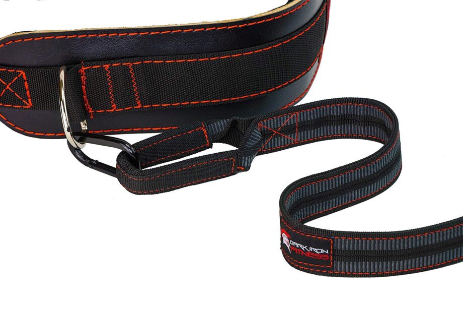 Dark Iron Fitness Leather Dip Belt