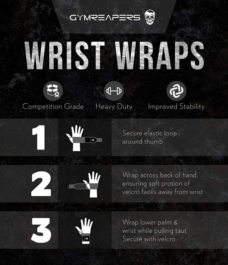 Gymreapers Wrist Wraps