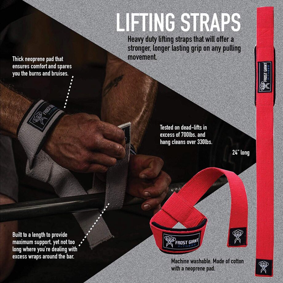 Frost Giant Fitness Lifting Straps