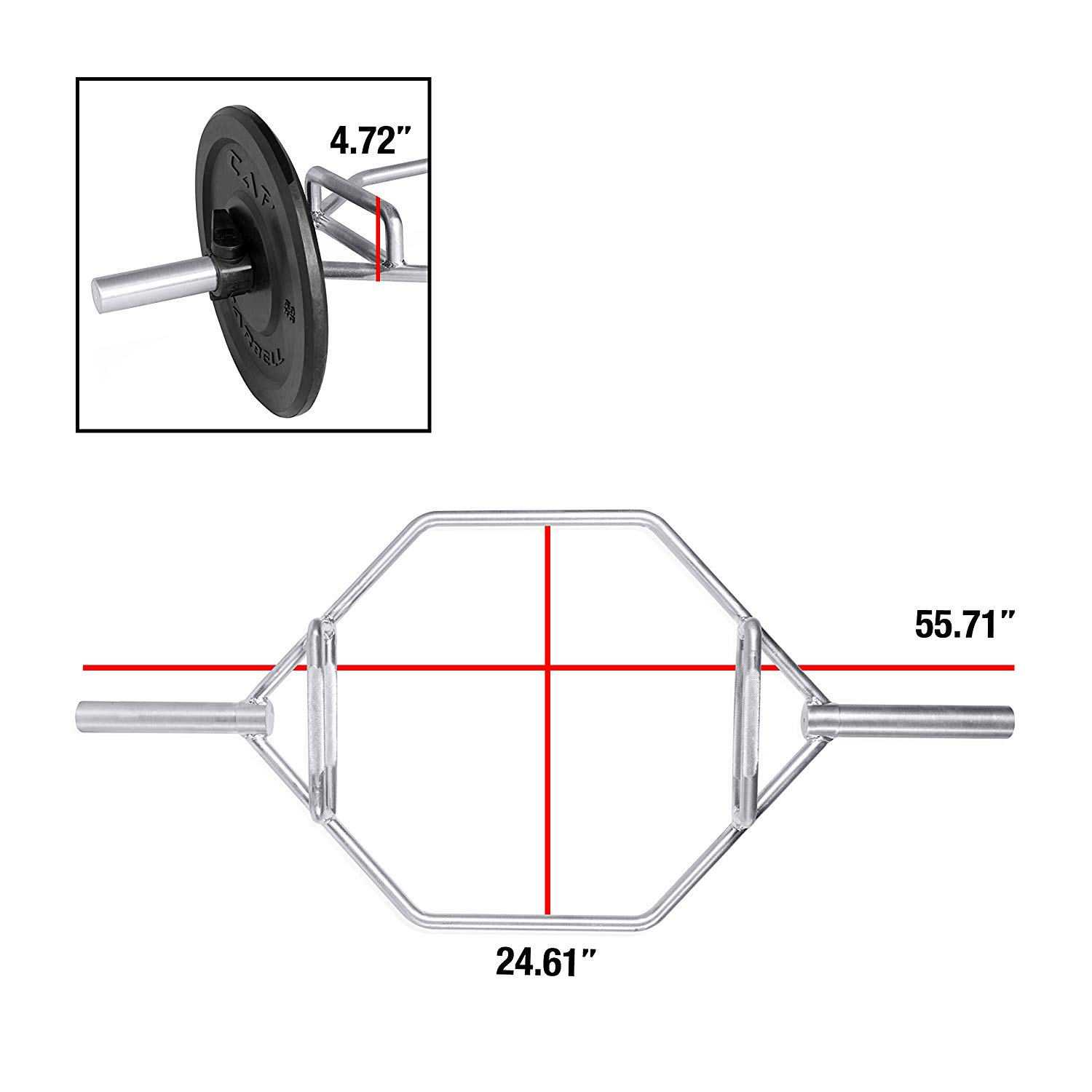 CAP OB-88HZ Hex Bar