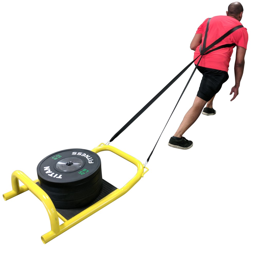 Titan Low Bar Push Pull Drag Sled