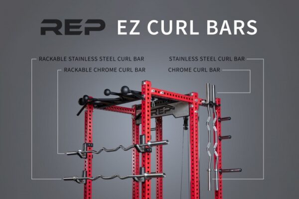 Ez curl bar discount rack