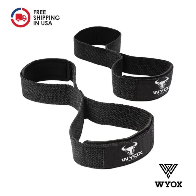 Wyox Figure 8 Weight Lifting Straps Garage Gym Reviews