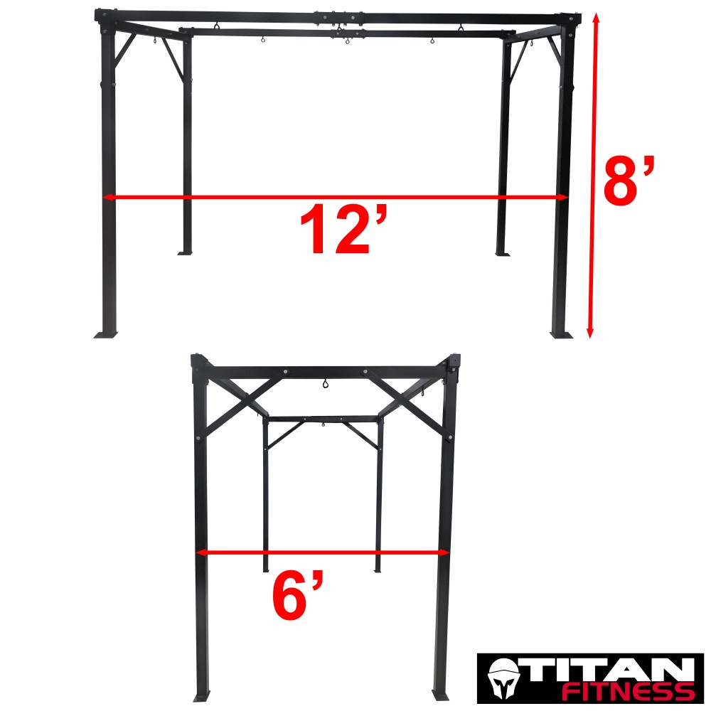 Titan Heavy Duty 8 Bag Boxing Stand