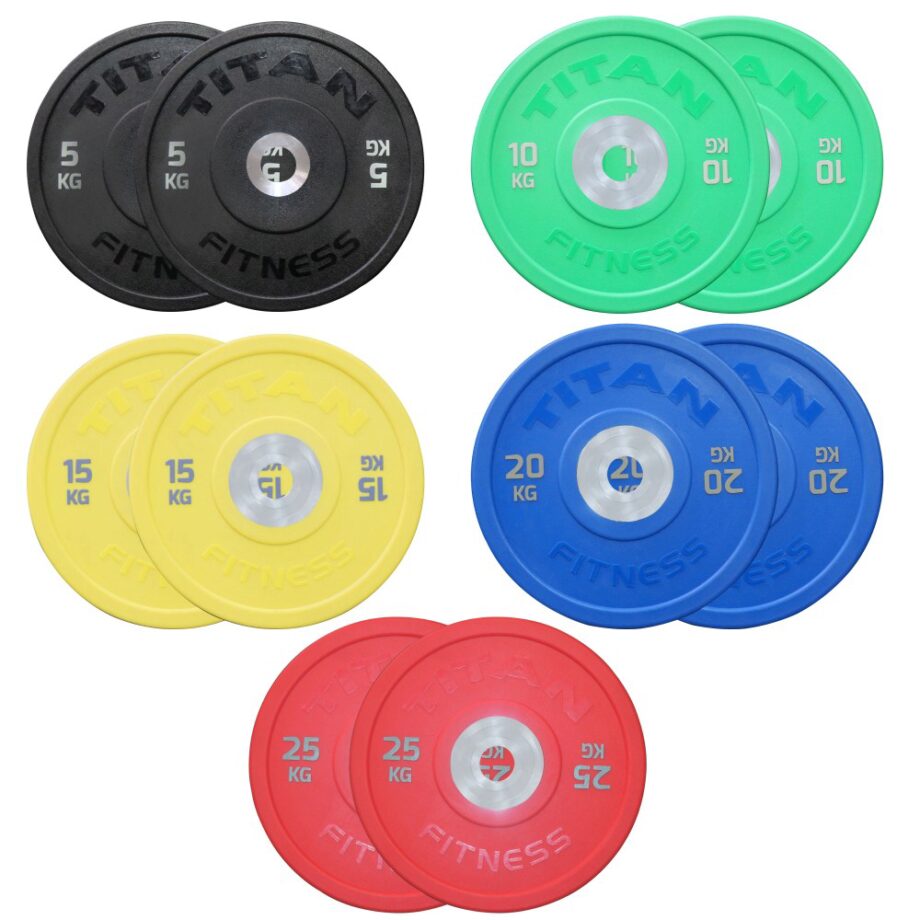 Titan Urethane KG Bumper Plates