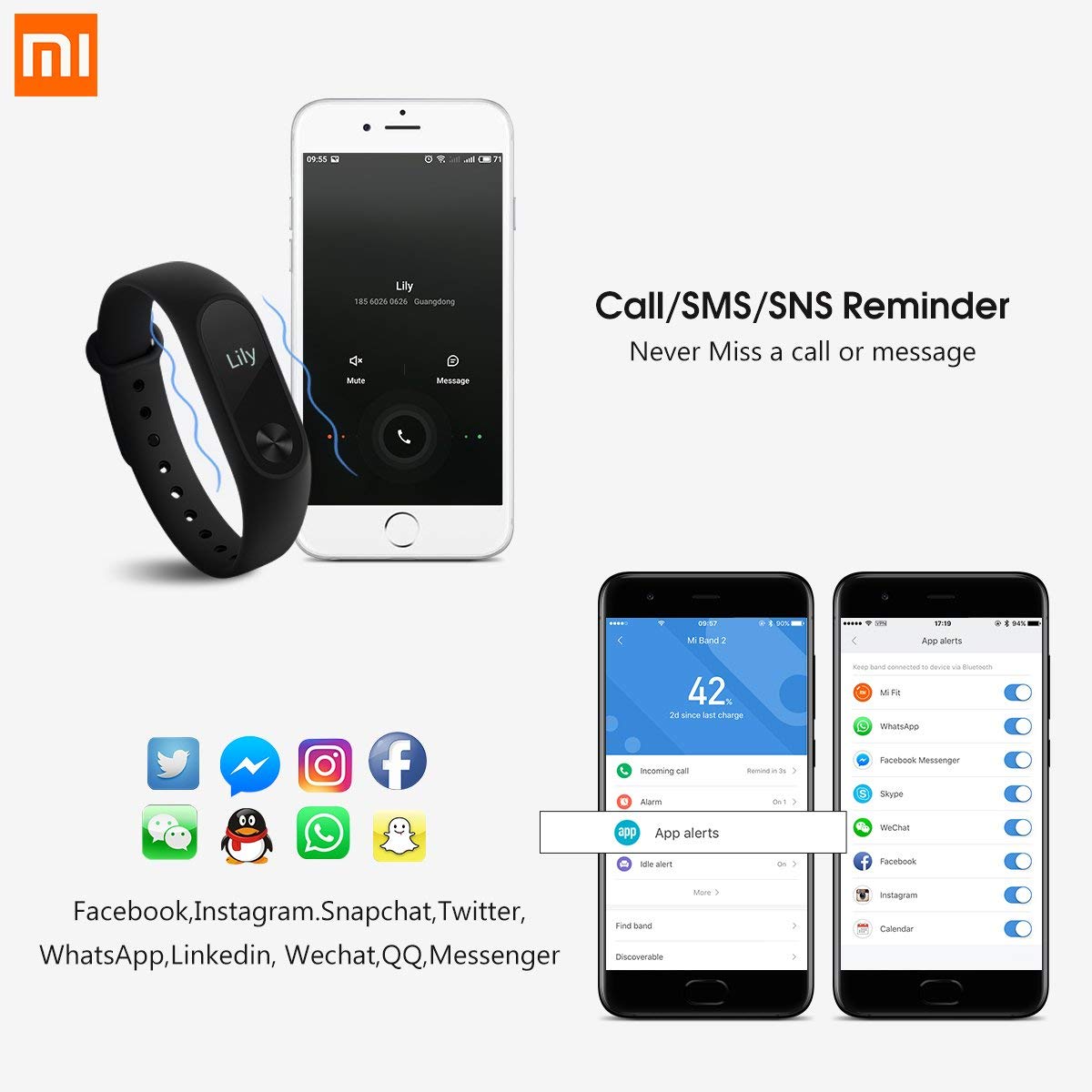 Xiaomi Mi Band 2 Fitness Tracker