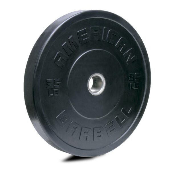 American Barbell Black LB Sport Bumper Plates| Garage Gym Reviews