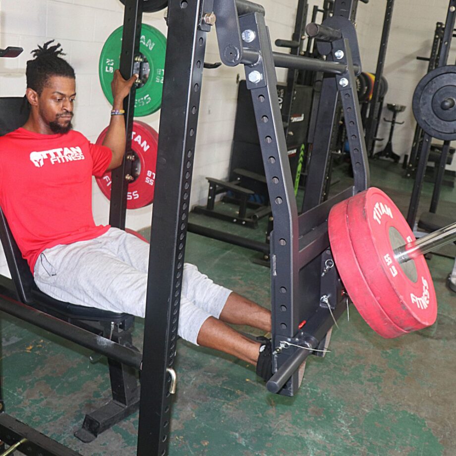 Power rack leg press sale