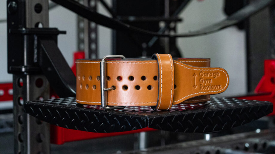 Double Suede Lever Weightlifting Belt • General Leathercraft Mfg.