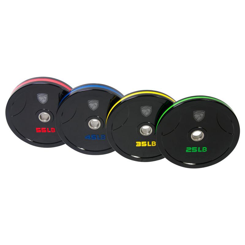 American Barbell Shield Bumper Plates