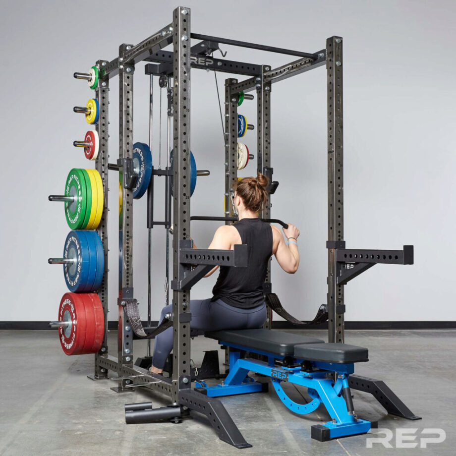 Rep PR-4000 Power Rack Review - Better than Rogue Monster Lite?| Garage ...