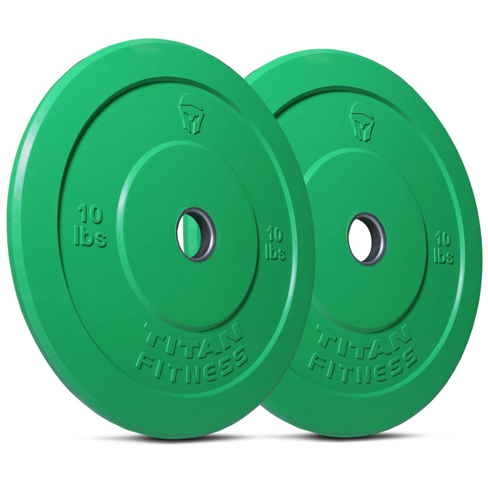 Titan Fitness Economy Color Bumper Plates