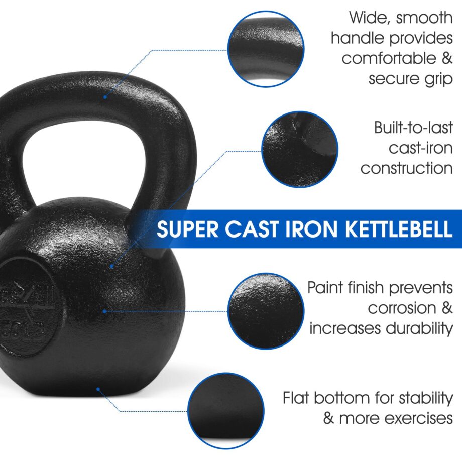 Yes4All Cast Iron Kettlebells