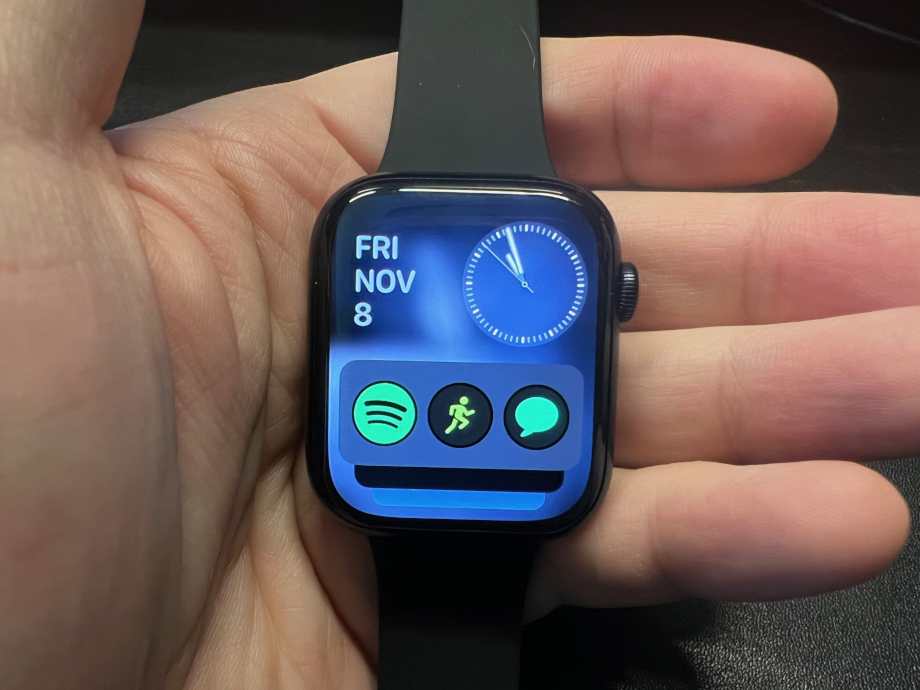 A close look at an Apple Watch