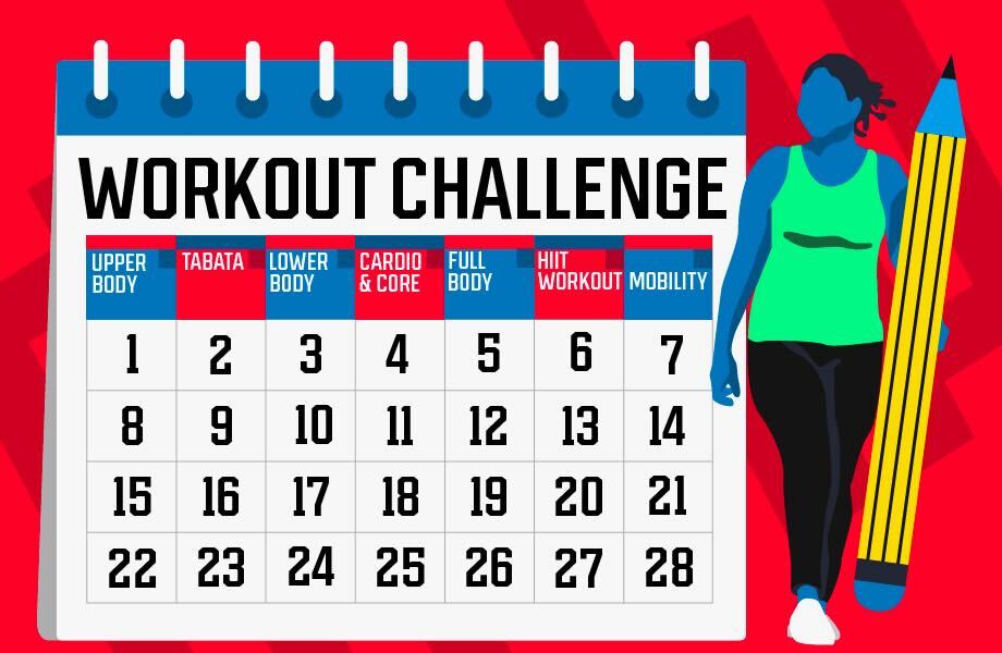 28 Day Workout Challenge (2024)