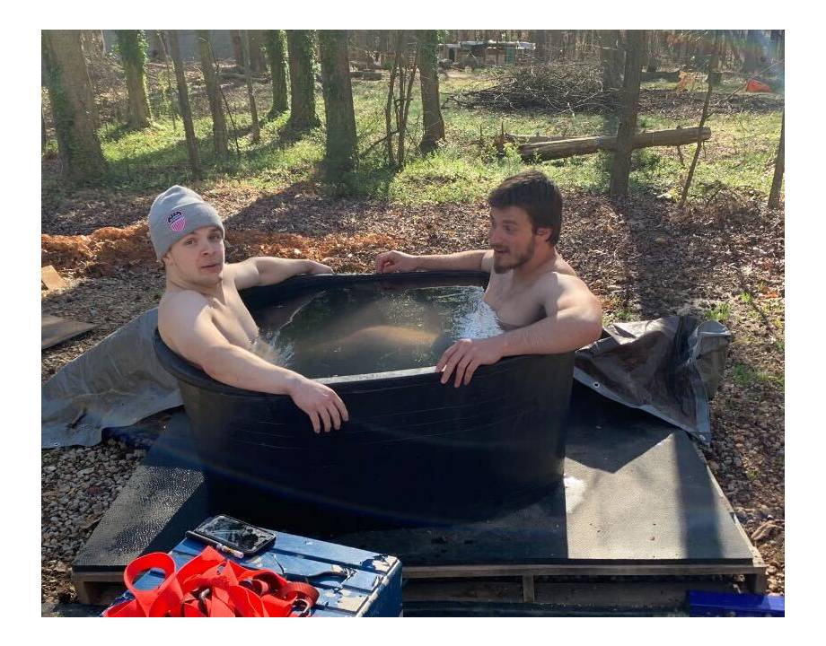 Recovery Ice Bath Tub for Athletes Cold Tub Outdoor Portable Adults Ice  Bathtub