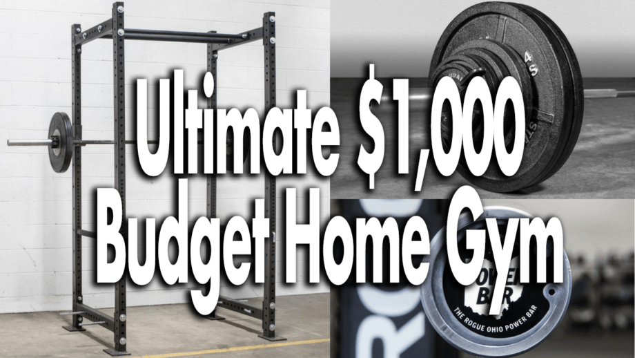 How to BUILD a $1,000 HOME GYM on  in 2023! 